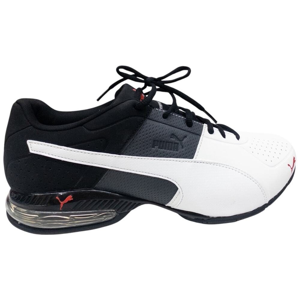 Puma Cell Surin 2 Matte Men's 11.5 Cross Trainer Shoes Sneakers White Black